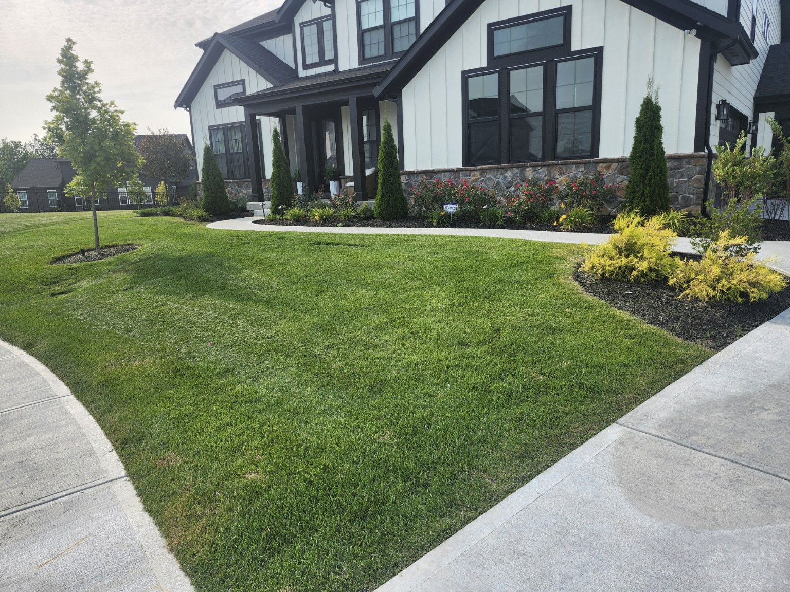 Lawn & Landscape Care: Crisp lawn and garden bed presentation